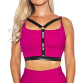 Infinity Eco Strap Top - Raspberry